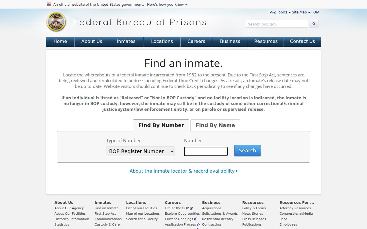 Oldham County criminal history federal custody locator